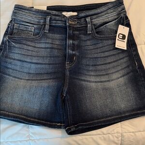 Kan Can Indigo Denim Shorts